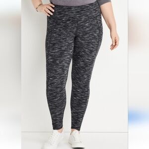 Maurcies High Rise Space Dye Pocket Luxe Leggings